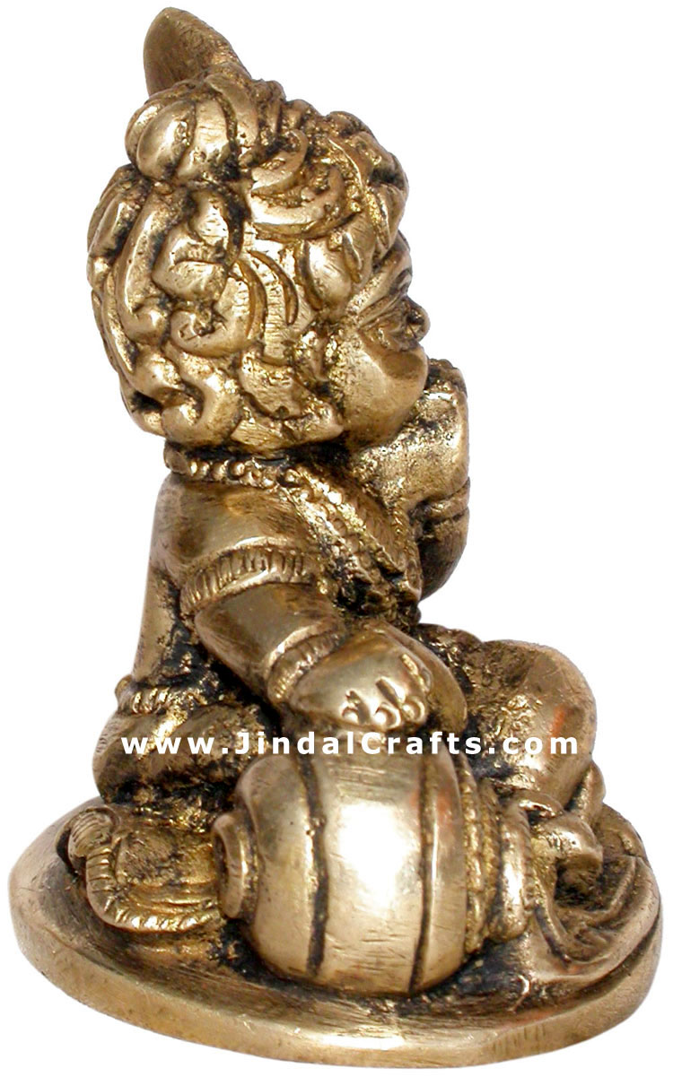 Bal Gopal Makhan Krishna - Hindu Religious Statue India
