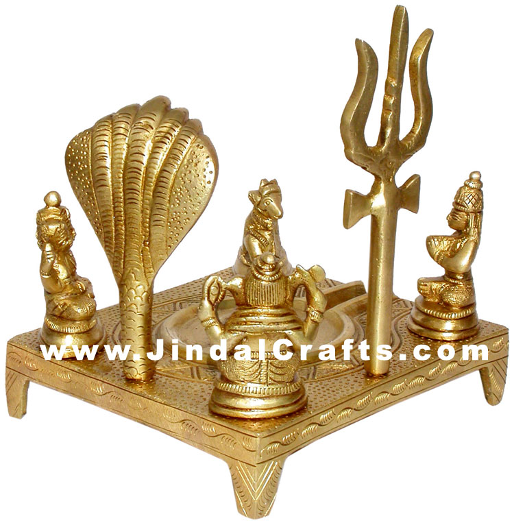Shiva Brahma Ganesh Nandi Vishnu Indian Gods Sculptures