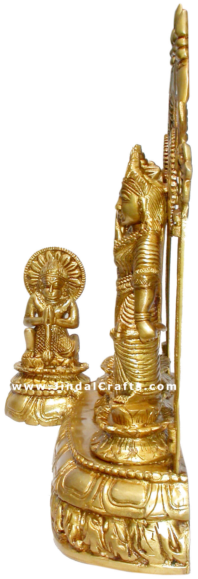 Ram Darbar - Brasd Carving Indian God Religious Statue