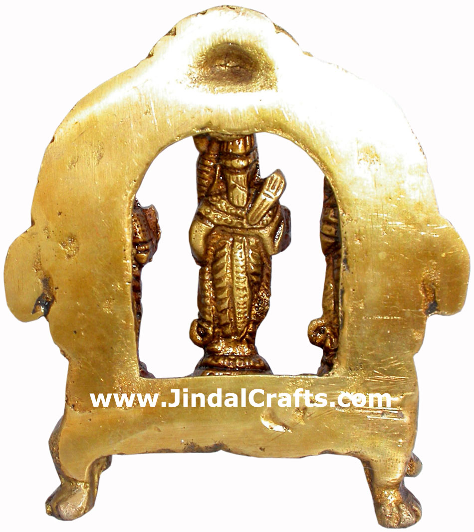 Ram Darbar - Hand Carved Indian Art Craft Handicraft Home Decor Brass Figurine