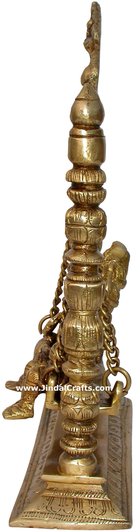 Hindu Deities Radha Krishna India Brass Carving Arts