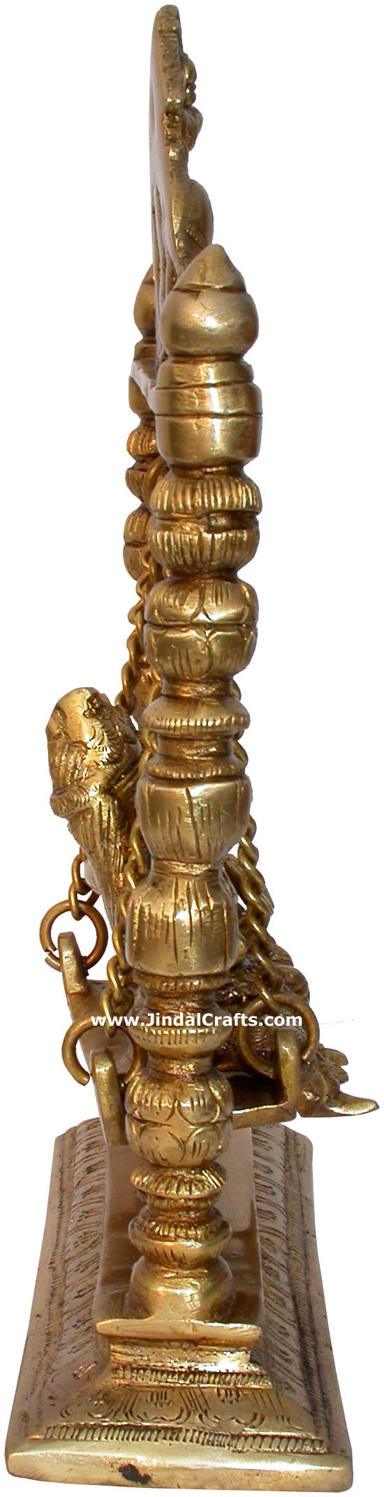 Hindu Deities Radha Krishna India Brass Carving Arts