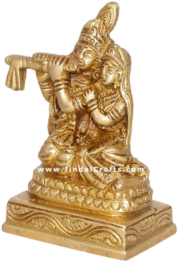 Radha Krishna Hindi Religious Statues Handicrafts Art