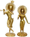 Radha Krishna Indian Gods Statues Hindu India Art