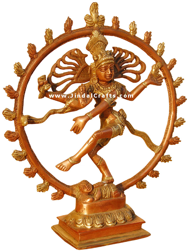 Natraja Dancing Shiva Hindu God Indian Artifact