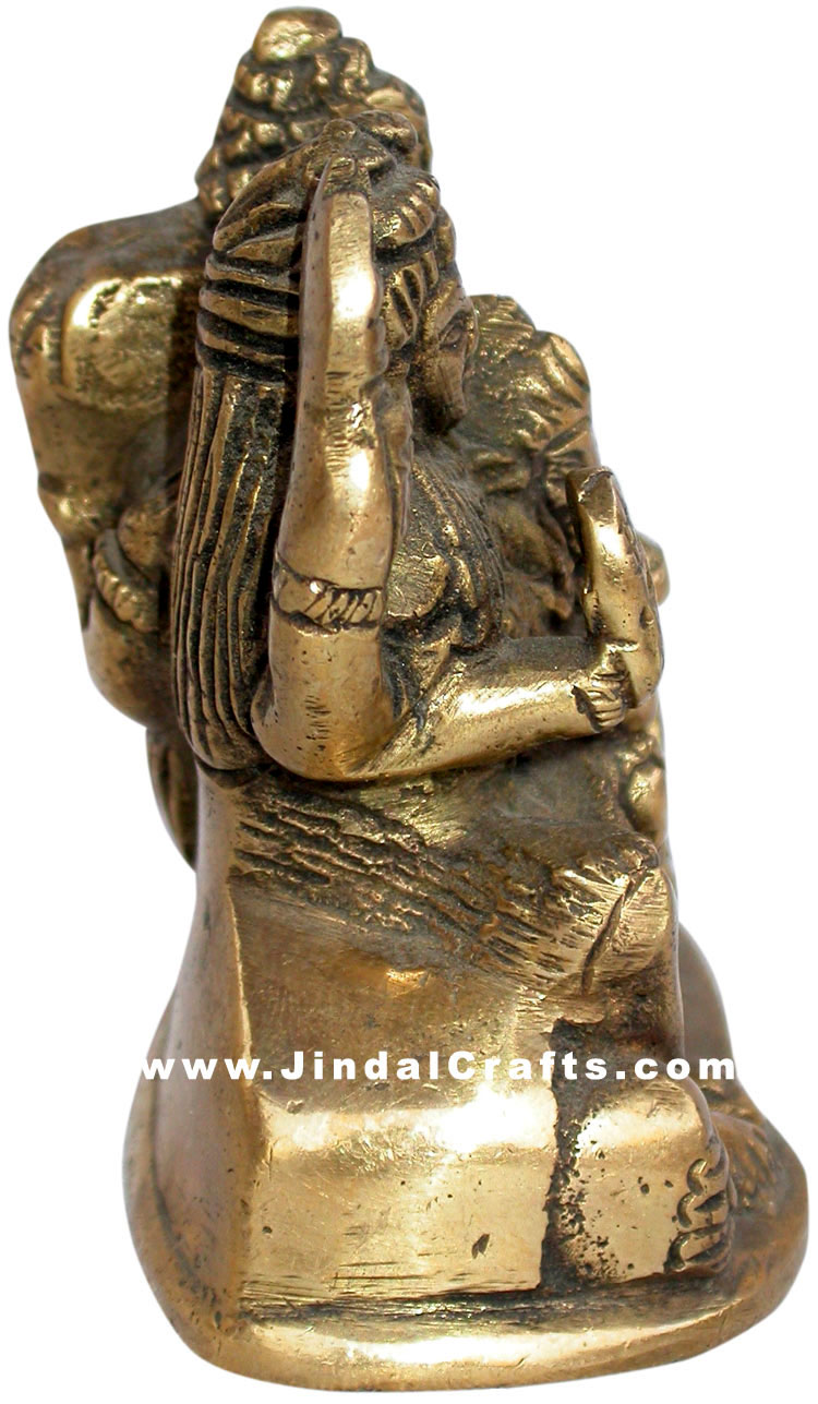 Shiva Parvati Ganesh Family of Indian Gods Goddess Art
