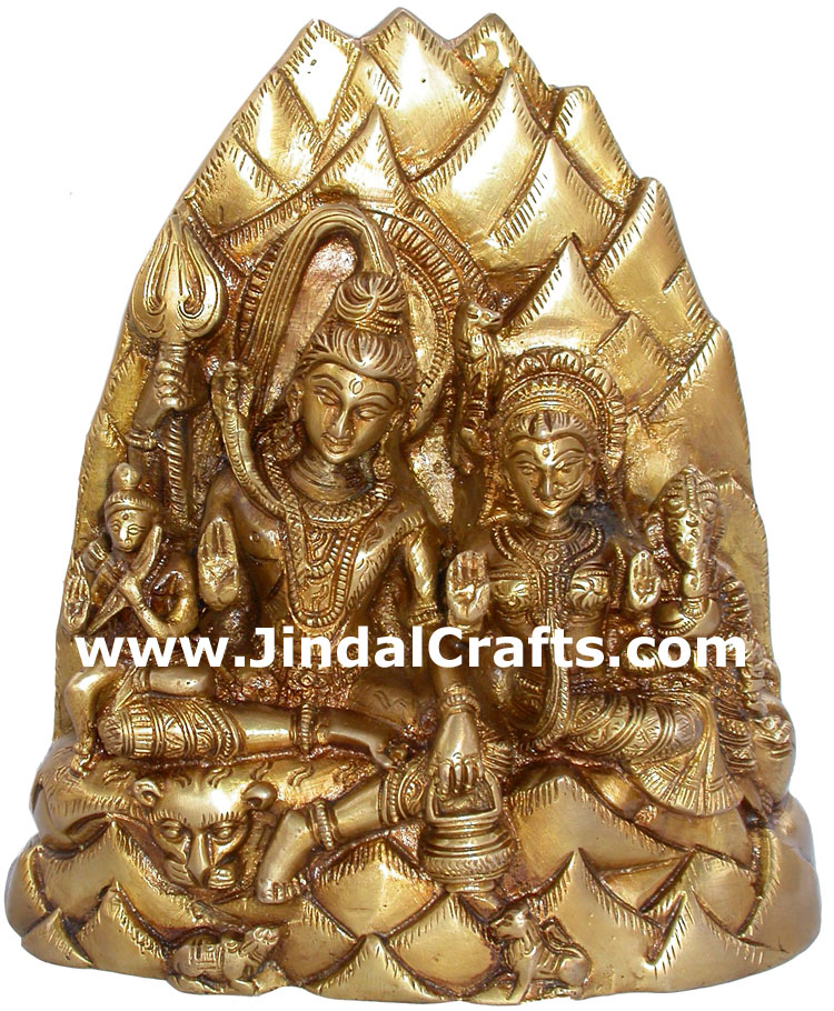 Shiva Family Shiv Parivar Hindu Religious Artifact Arts