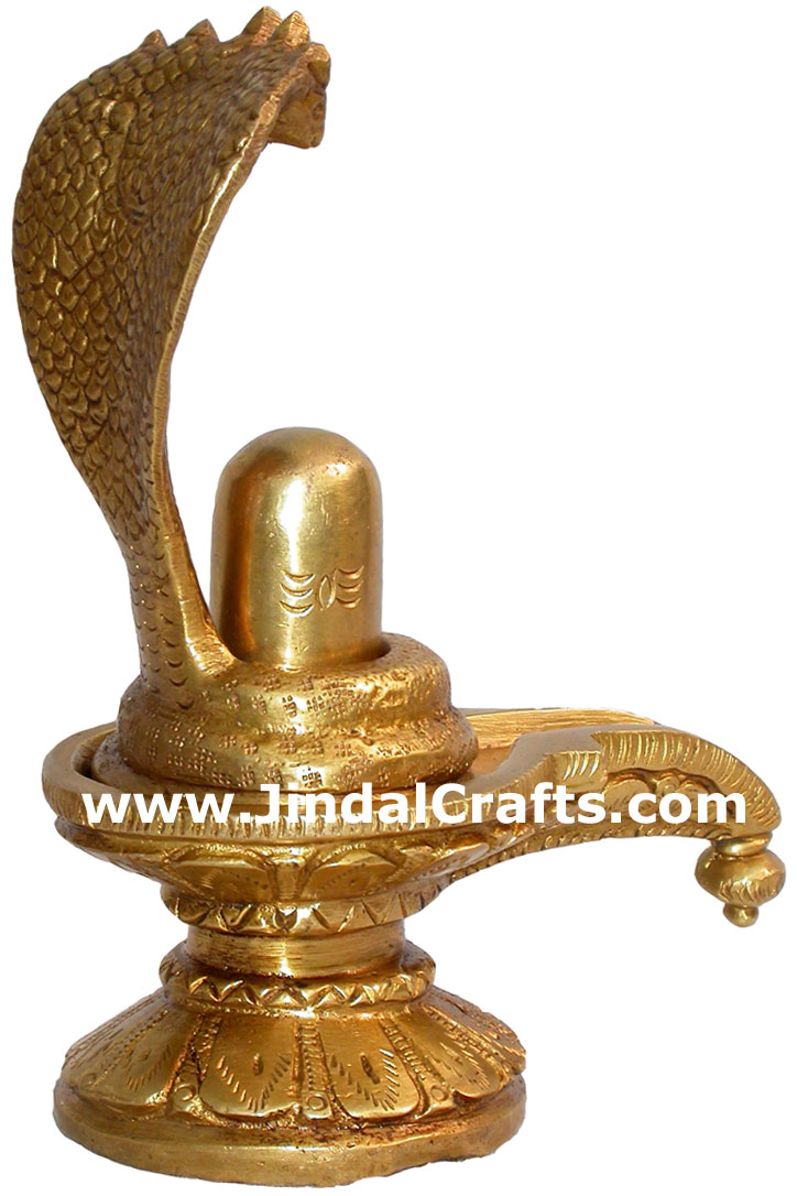 Shivling Home Decoration Figurines Brass Sculptures Art