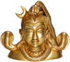 Lord Shiva Sculpture Brass Artifact Home Decor Indian