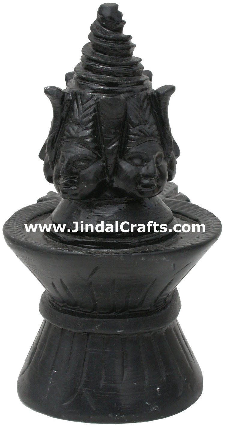 Lord Shiva - Hand Carved Soft Stone Religious Figures