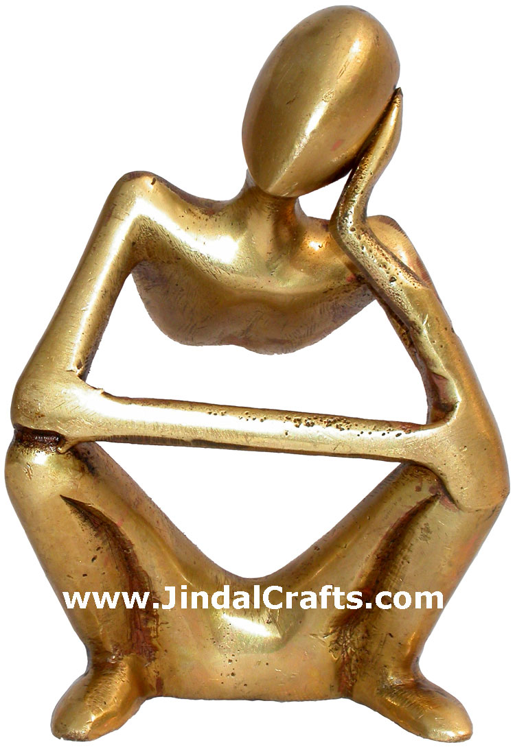 Designer Statue Home Decoration Brass Crafts India Arts