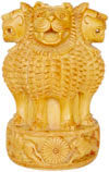 Hand Carved Natiional Symbol of India Ashoka Head Art