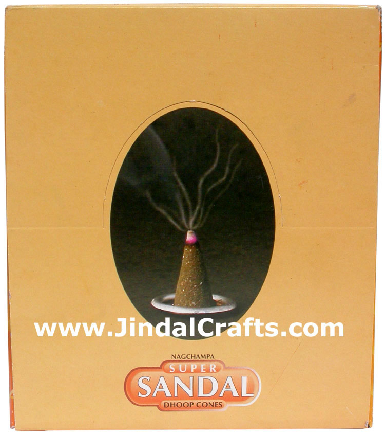 Satya Saibaba Nagchampa Super Sandal Incense Dhoop Cone