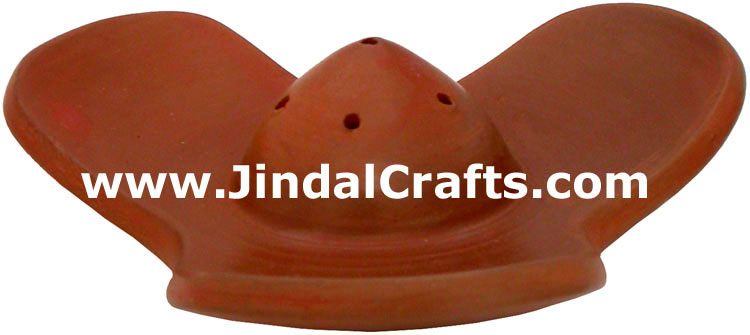Handmade Terracotta Incense Holder India Art