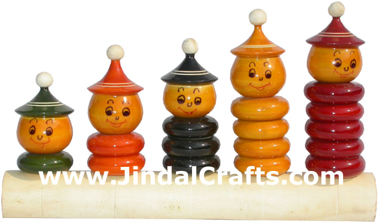 Abacus Vegetable Color based Wooden Hand Crafted Toys
