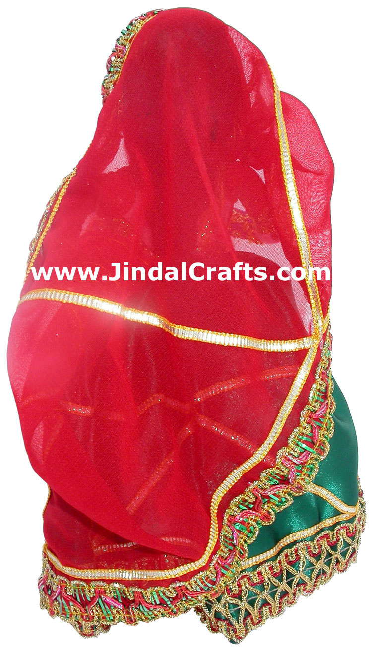 Handmade Traditional Costume Clapping Doll India