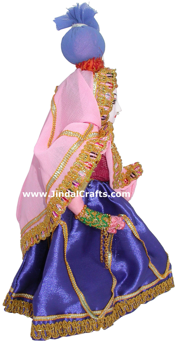 Handmade Traditional Costume Doll India - Village Lady
