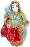 Handmade Traditional Costume Doll India - Haryana Lady