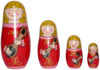 Nested Dolls - Handmade Wooden India Dolls Art