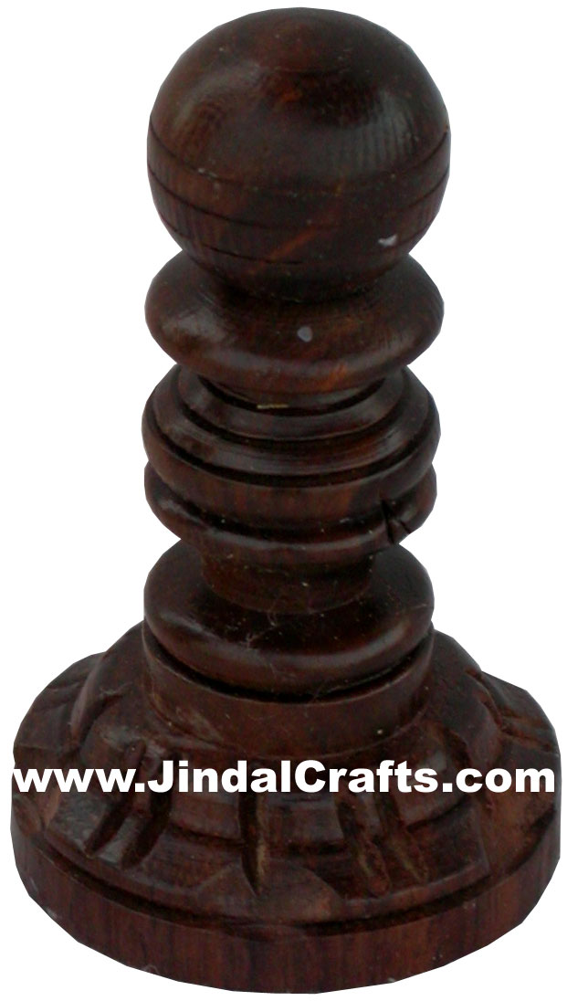Handcrafted Wooden Indian Chess Figures India Handicrafts Art Crafts