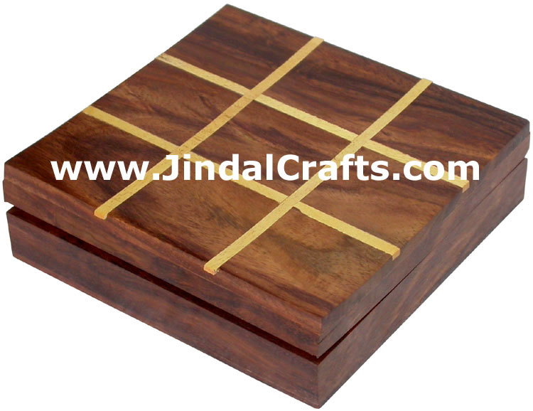 Tic Tac Toe - Handmade Wooden Traditional Game