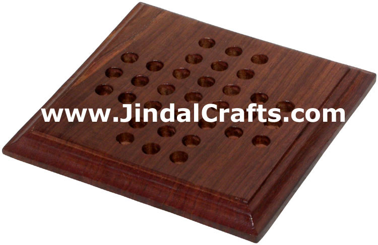 Solitaire - Handmade Wooden Traditional Game
