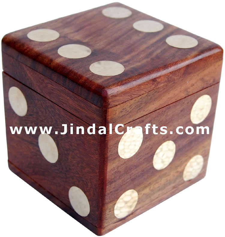 Dice Box - Indian Traditional Wooden Game