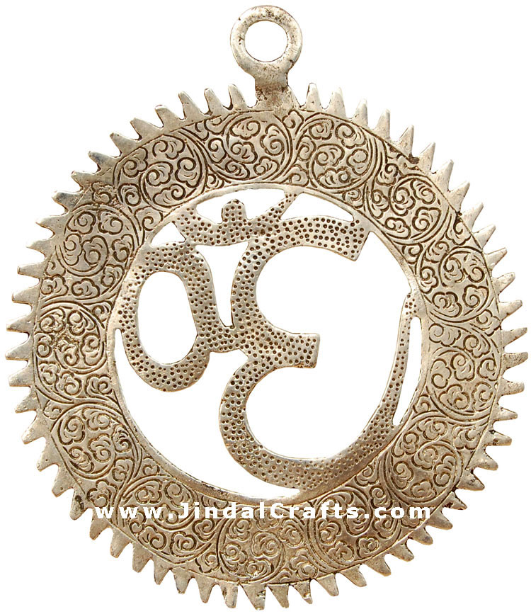 Om Symbol with Gayatri Mantra Hindu Religious Artifact Vaastu Vastu Symbol Hindu