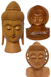 Jindal Crafts' Handicraft Store presents a whole new range of Buddha statues, sculpted in wood, stone, bronze and other materials. These Buddha statues come in different stances, such as the Laughing Buddha, Medicine Buddha, Shakyamuni Buddha, and others.