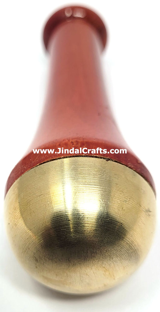 Bronze Wand Kansa Wand Ayurvedic Massage Therapy for Face Feet Detox from India