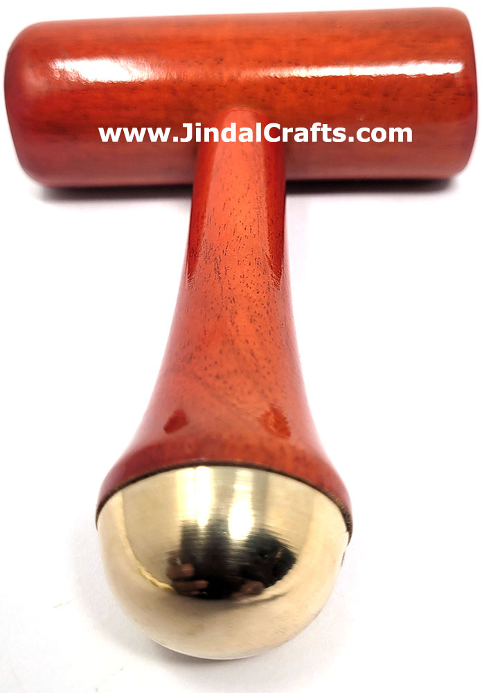 Bronze Wand Kansa Wand Ayurvedic Massage Therapy for Face Feet Detox from India