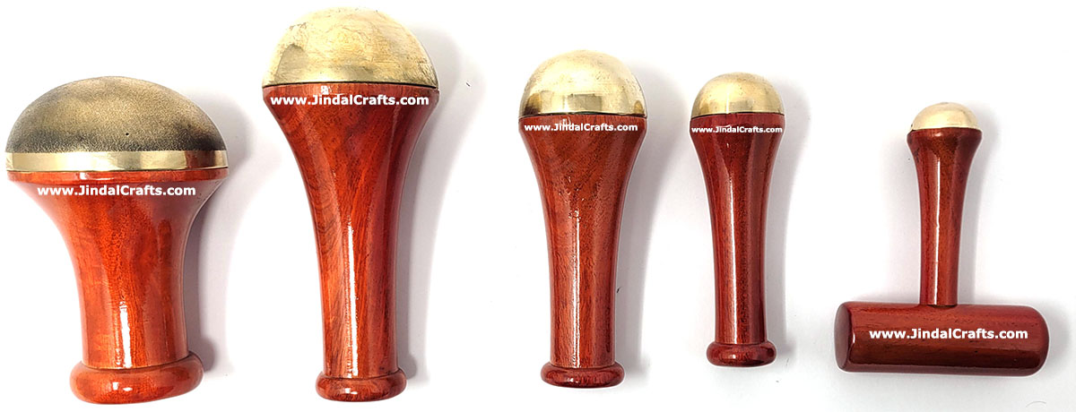 Bronze Wand Kansa Wand Ayurvedic Massage Therapy for Face Feet Detox from India