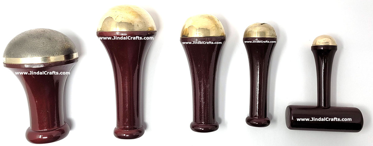 Bronze Wand Kansa Wand Ayurvedic Massage Therapy for Face Feet Detox from India
